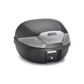 MALETA ML GIVI NEGRO CATADIOPTRICO AHUMADO CKIT PARRILLA 29L