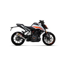 ESCAPE ARROW KTM DUKE 125390 21 HOMOLOGATED        TITANIUM GP2 SILENCER WITH WELDED LINK  PIPE