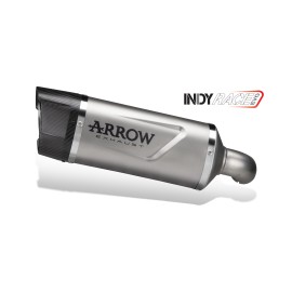 Imagen de ESCAPE ARROW YAMAHA TENERE 700 E5+ '25 INDY RACE EVO ALUMINIUM DARK EXHAUST (72660AKN)