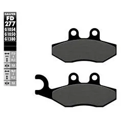 Imagen de JUEGO PASTILLAS GALFER FD277G1054 COMP. ORGANICO (FD277G1054)