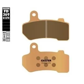 Imagen de JUEGO PASTILLAS GALFER FD369G1370 COMP. SINTERIZADO (FD369G1370)