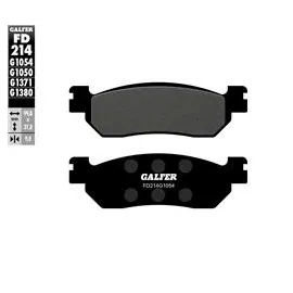Imagen de JUEGO PASTILLAS GALFER FD087G1054 COMP. ORGANICO (FD087G1054)