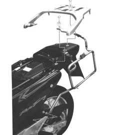 Imagen de PORTAEQUIPAJES LATERAL GIVI XL 650V TRANSALP HONDA (00-07) (PL167)