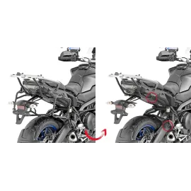 Imagen de PORTAMALETAS LATERAL F/RAPIDA .YAMAHA.TRACER/GT.90 (PLR2139)