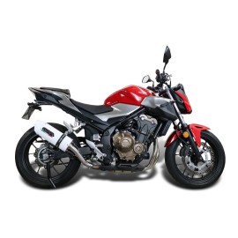 Imagen de ESCAPE GPR  Honda Cb 500 F 2016/18 e4  homologado y tubo (E4.H.243.ALBE4)