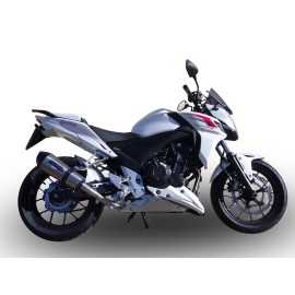 Imagem de ESCAPE GPR  Honda Cb 500 F 2016/18 e4  homologado y tubo (E4.H.243.GPAN.TO)