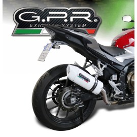 Imagem de ESCAPE GPR  Honda Cb 500 X 2016/18 e4  homologado y tubo (E4.H.244.ALBE4)