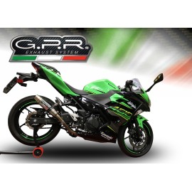 Imagem de ESCAPE GPR  Kawasaki Z 400 2018/20 e4  homologado y tubo (K.173.DE)