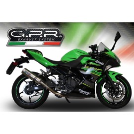 Imagen de ESCAPE GPR  Kawasaki Z 400 2018/20 e4  homologado y tubo (E4.K.173.M3.INOX)