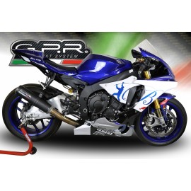 Imagem de ESCAPE GPR M3 BLACK TI. MOTO 3 W.C.R. YAMAHA YZF R1/R1-M (Y.200.RACE.M3.BT)