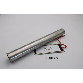 Imagem de ESCAPE GPR TUBO ACCIAIO INOX DIAMETRO 30mm X 1mm CAFERACE (ES.200)