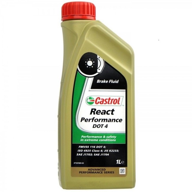 Imagem de GARRAFA CASTROL REACT PERFORMANCE DOT 4 1L (15F271)